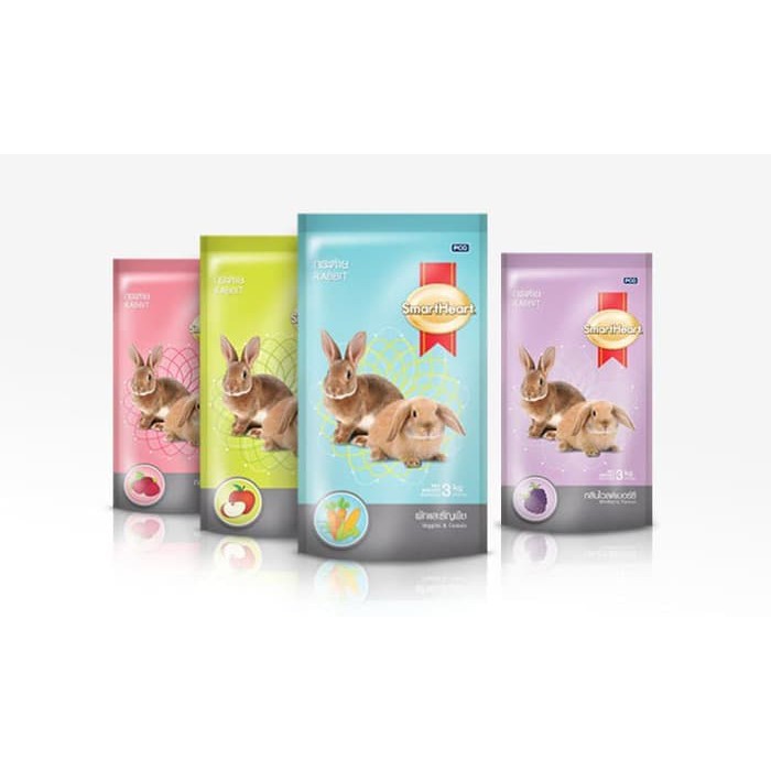 Smartheart ALL VARIAN / SEPERTI NOVA / SMARTHEART RABBIT / SMART HEART / PAKAN KELINCI MAKAN KELINCI