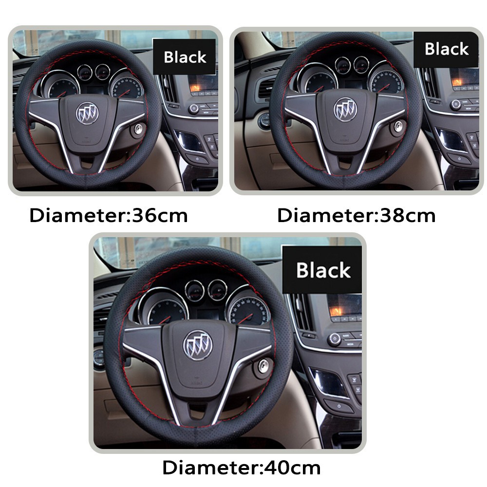 Grab medan Karlor Cover Setir Mobil Kulit  DIY Dengan Alat Jahit Hand Stitched Steering Wheel C