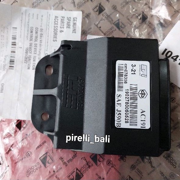 CDI ECU LX 125 2V Karburator Original Piaggio Vespa