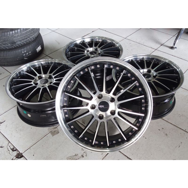 Velg Variasi Pelek Mobil Bekas Fidget(Hsr) Ring 18x8 Pcd Baut 5x114 Buat Inova Hrv Camry Crv Outland