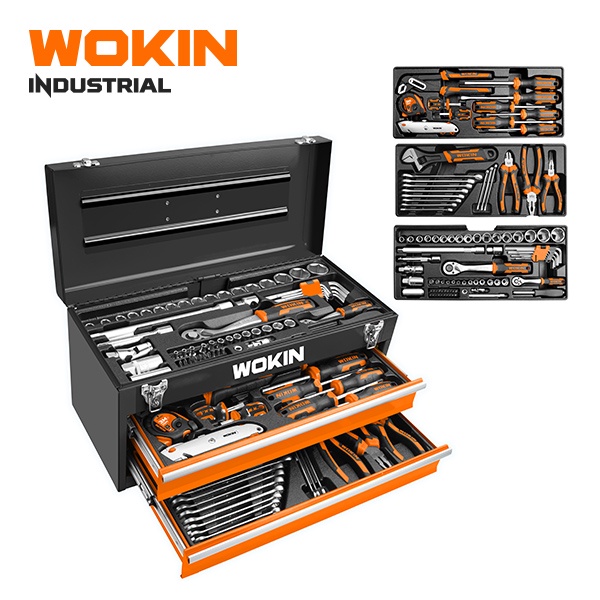 WOKIN 98PCS TOOL CHEST SET/ TOOLKIT SET