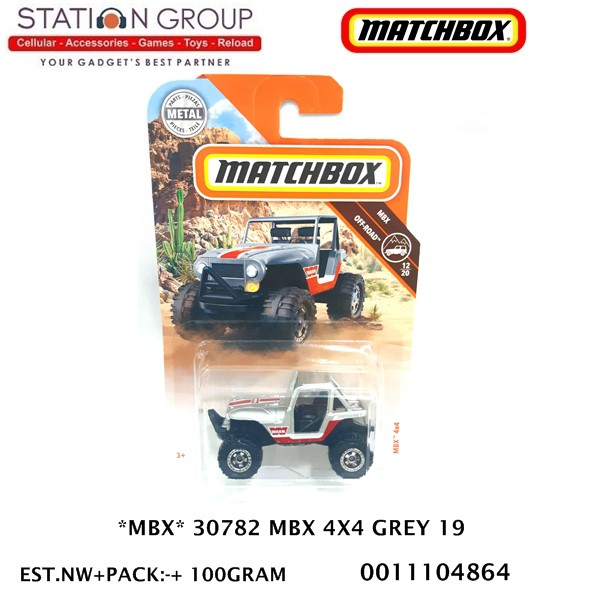 MATCHBOX MBX 30782 MBX 4X4 GREY 19
