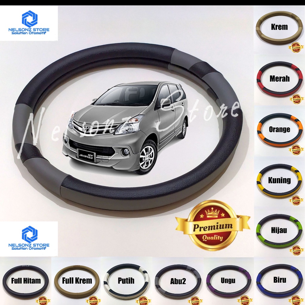Cover Stir Avanza Sarung Stir Toyota all New Avanza DX Aksesoris Mobil Interior Mobil Asesoris Inter