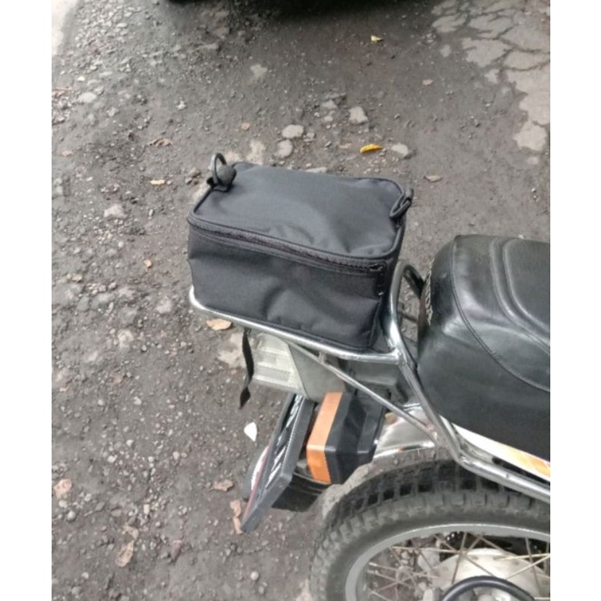 Tas Motor tas behel motor dilengkapi raincover