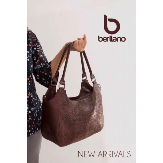 SAN JOSE Bag Berliano Original Berlea tas kulit asli branded