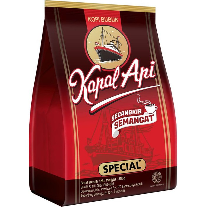 

Kopi Kapal Api Special Merah Bubuk 380 gr