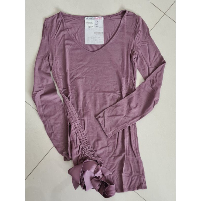 Authentic Ungaro fushia long sleeve top