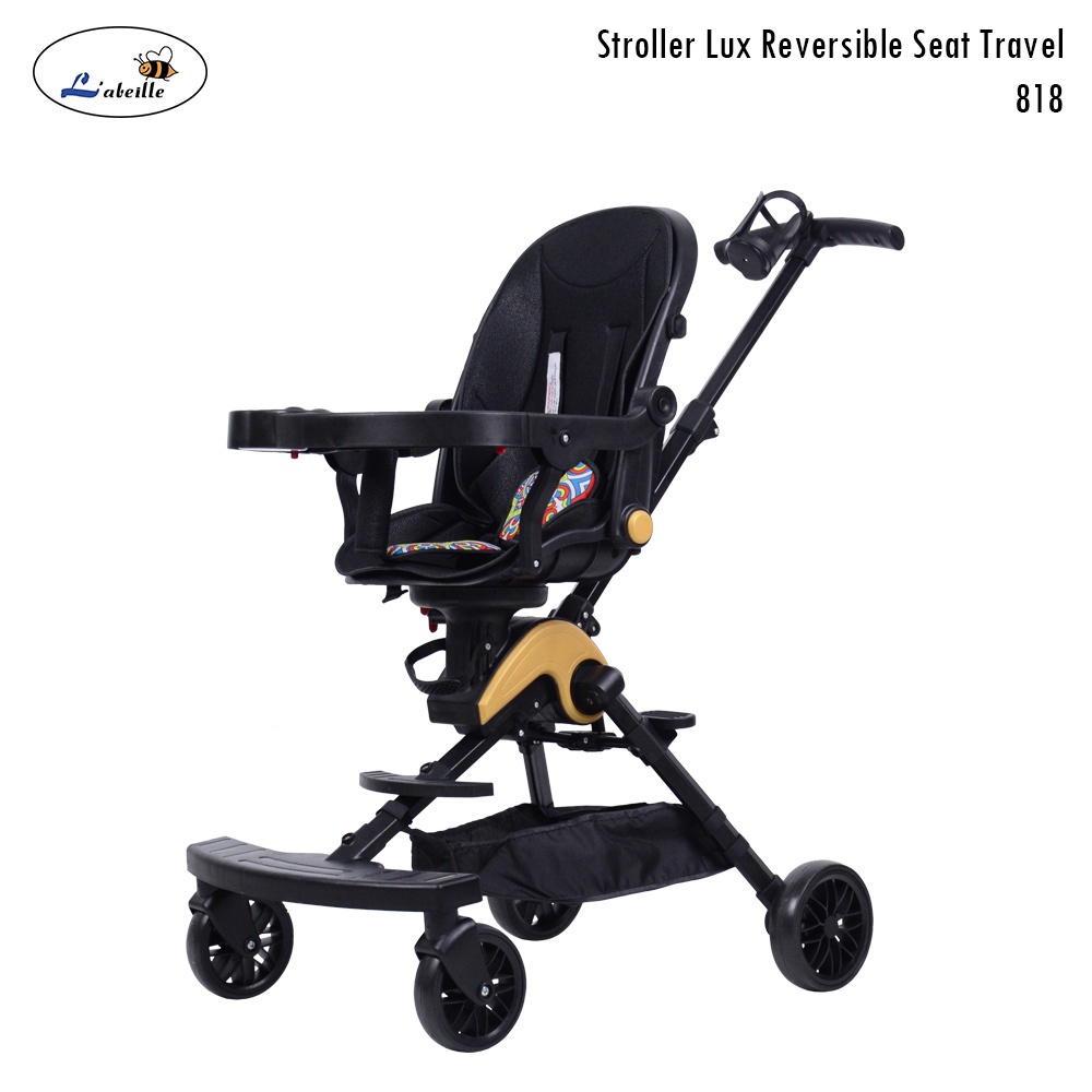 Makassar - Labeille 818 Stroller Lux Reversible Seat Travel Kereta Dorong Bayi