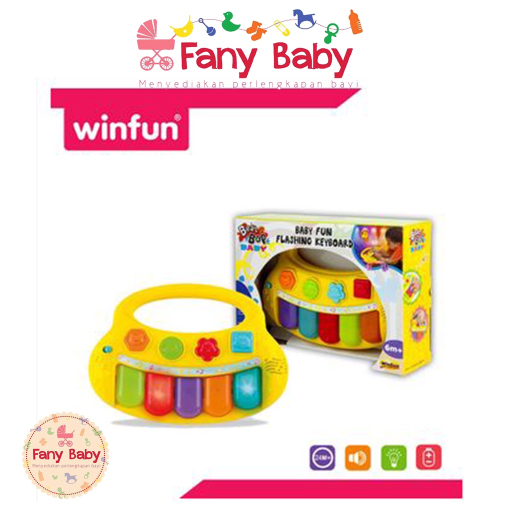 WINFUN BABY FUN FLASHING KEYBOARD 2007-NL