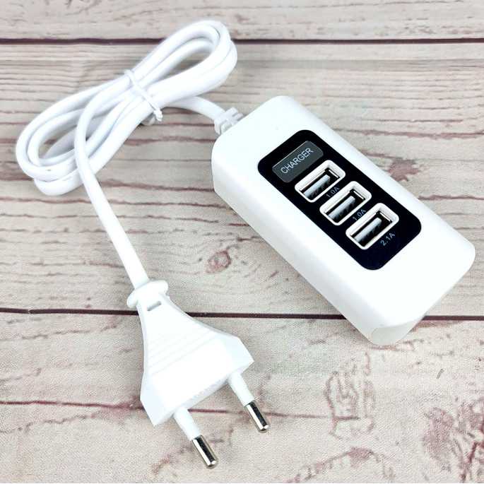 USB Charger Hub 3 Port 5V 2.1A EU plug C1