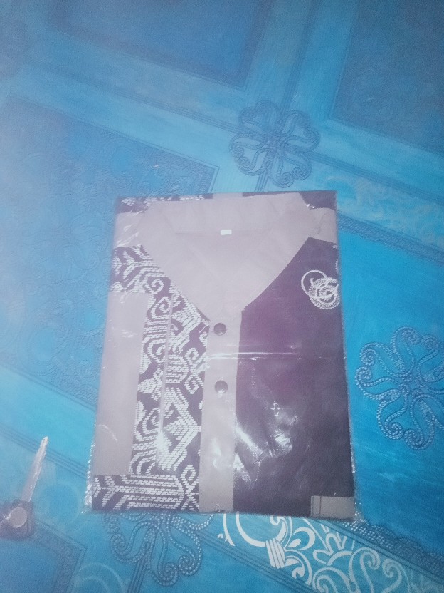 Kemeja Batik Pria Motif Sopal Batik Kombinasi Bordir / Baju Batik Pria Prada Semi Songket