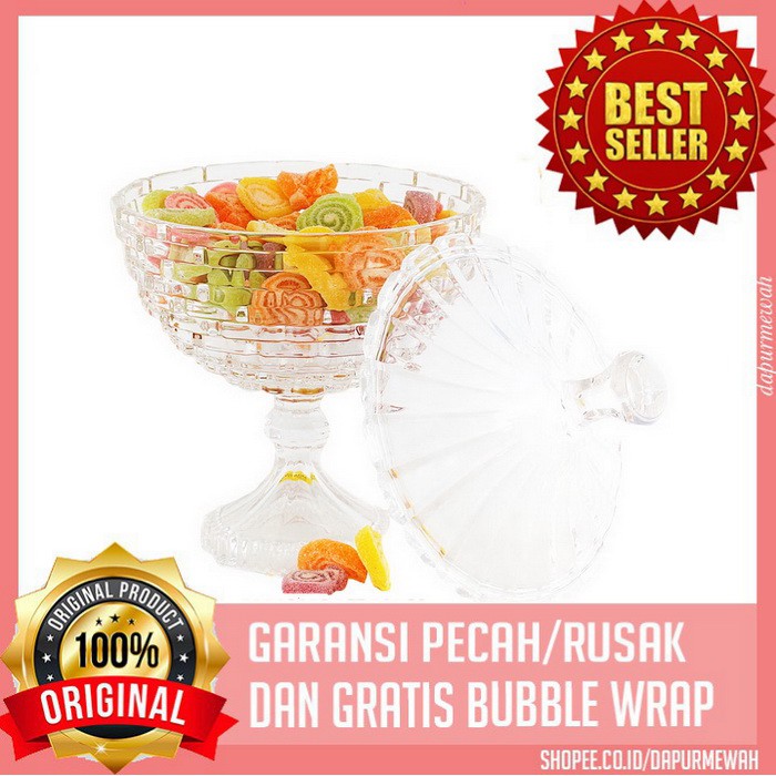 Toples Kristal Vicenza Wadah Penyimpan Makanan - VGC927KC