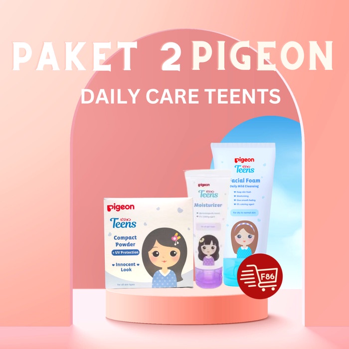 PIGEON Skin Care Murah PIGEON Teens Paket Perawatan Remaja-3PCS