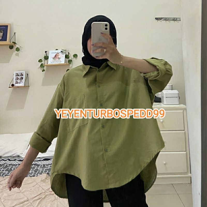 KEMEJA LINEN OVERSIZE SHIRT OVERSIZE KEMEJA POLOS SHIRT POLOS KEMEJA LINEN KEMEJA WANITA KEMEJA LINEN OVERSIZE POCKET KEMEJA BASIC LINEN• KEMEJA LINEN OVERSIZED •