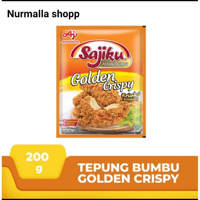 Sajiku® Tepung Bumbu Golden Crispy 200g