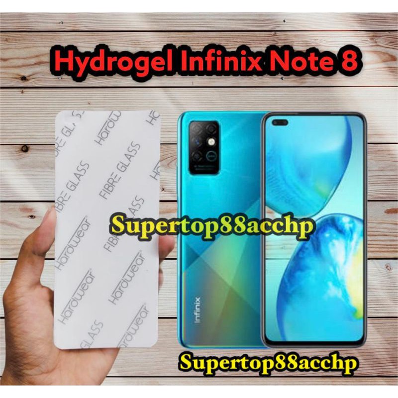 Infinix Note 8 Anti Gores Hydrogel Full Screen Protector