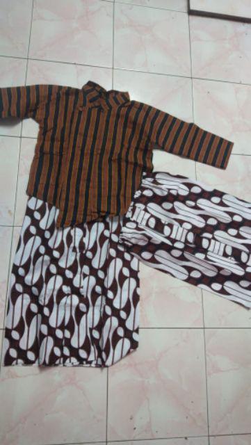 Rok Instan Anak Wiru // Rok Batik Anak /bawahan Kebaya Lurik Anak