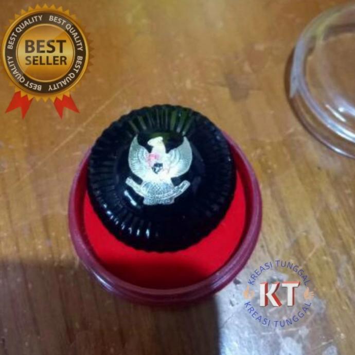 Tanda jabatan atau jengkol lurah hitam magnet SPECIAL