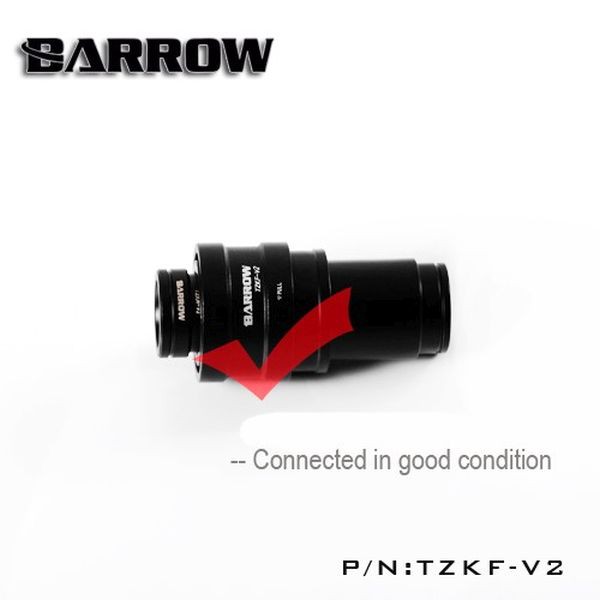 BARROW TZKMF-V2 G1/4 Quick Disconnect QDC Fitting - Black