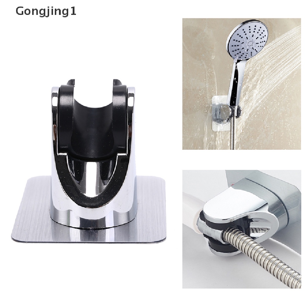 Gongjing1 bracket holder Kepala shower Adjustable Tanpa Bor Untuk Kamar Mandi