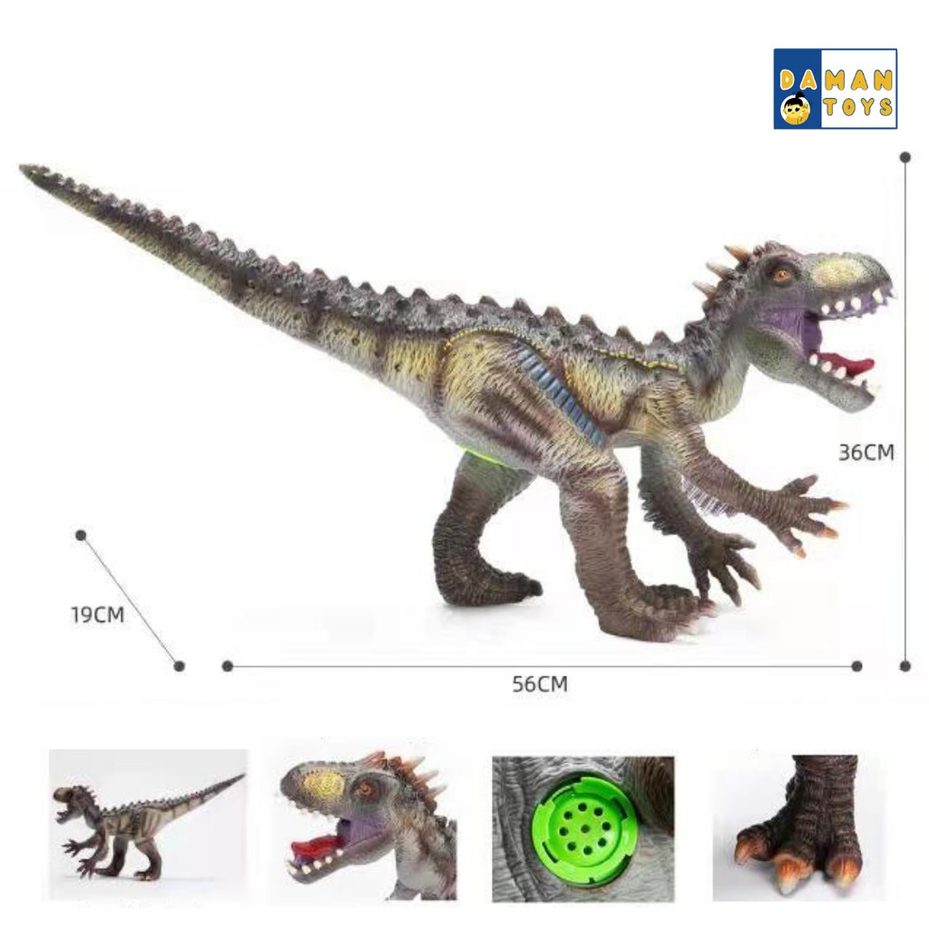 Mainan Dino Bunyi / Mainan Dinosaurus Bunyi / Boneka Dinosaurus Besar Jumbo /Figure Dinosaurus karet