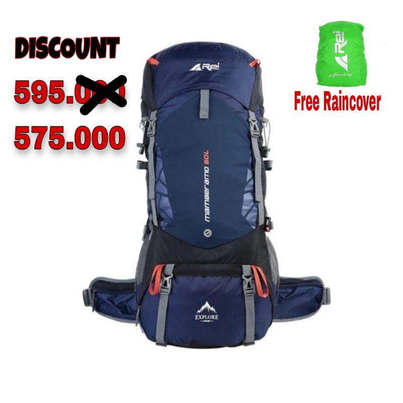 Carrier Caril Ceril Keril Rei Arei Mamberamo 60L 60 Liter