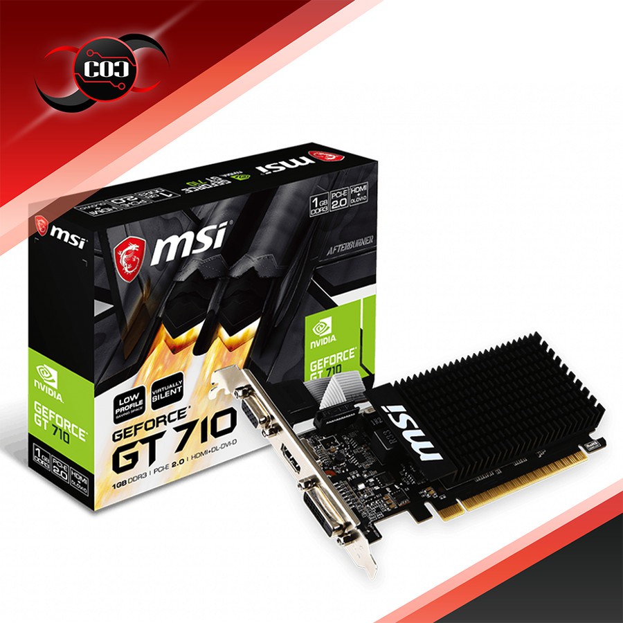 MSI GeForce GT 710 1GB DDR3 LP