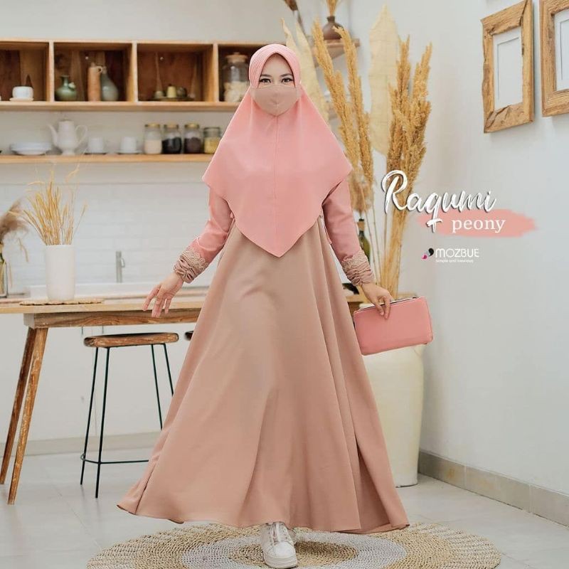 gamis set RAQUMI by mozbue
