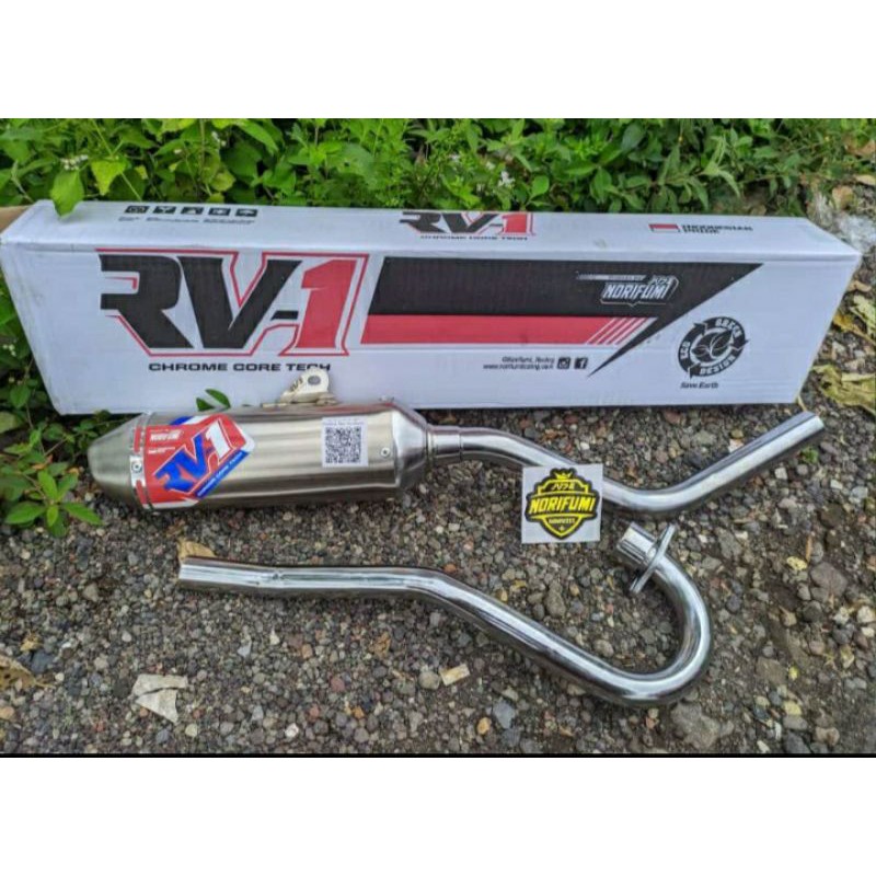 KNALPOT NORIFUMI RV1 N4 CRF KLX ORIGINAL KNALPOT KLX NORIFUMI ORI RV1 N4 KNALPOT CRF NORIFUMI RV1 N4