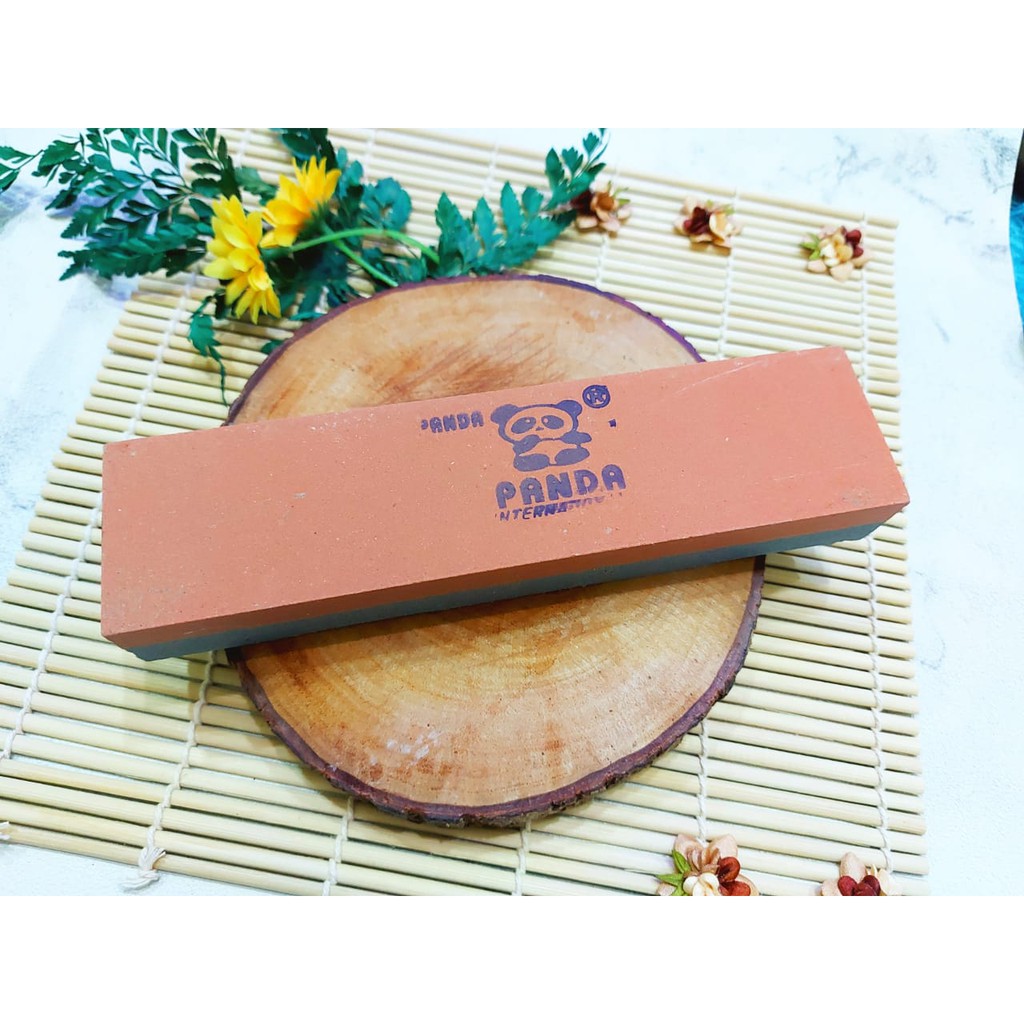 asahan pisau panda / pengasah pisau panda / sharpening stone panda/ batu pengasah pisau