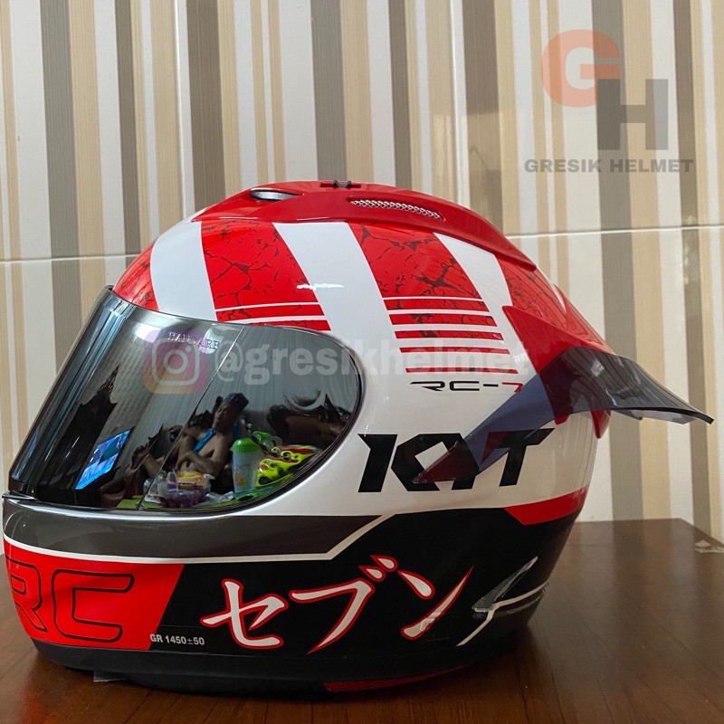 KYT RC7 SERI 17 | HELM KYT FULLFACE
