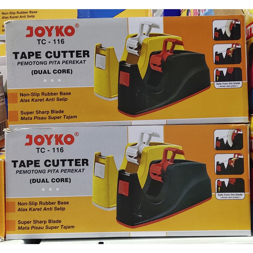 

(PCS) Tape Dispenser Joyko TC-116 / Tape Cutter / Pemotong Pita Perekat Joyko TC-116