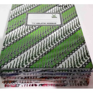 Buku hardcover batik ukuran kwarto 100 lembar | Shopee