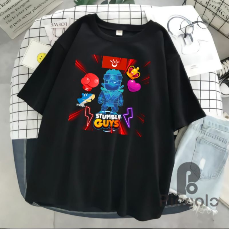 baju kaos anak stumble guys bahan premium
