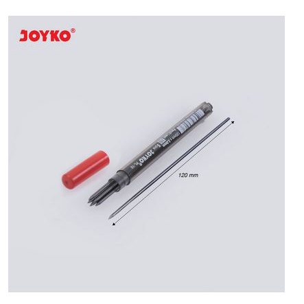 [TOSERBA_EMAK] - Pencil Lead / Isi Pensil Mekanik Joyko PL-10 / 2B / 120mm x 2.0 mm Per PCS