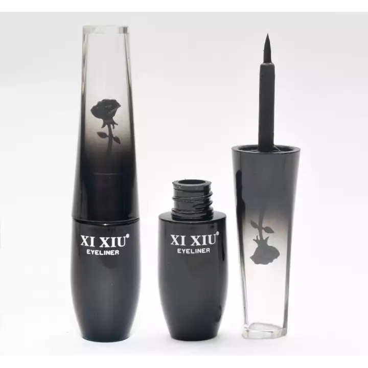 XI XIU Eyeliner Black Casing Black KUAS | Divine Liquid Eyeliner KUAS | c | XIXIU Eyeliner | Eyeliner Pen Stamp