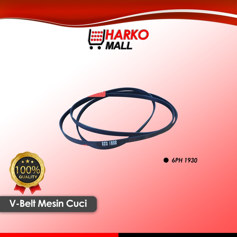 V-BELT V BELT VANBELT MESIN CUCI PANAMATIC 6PH 1930