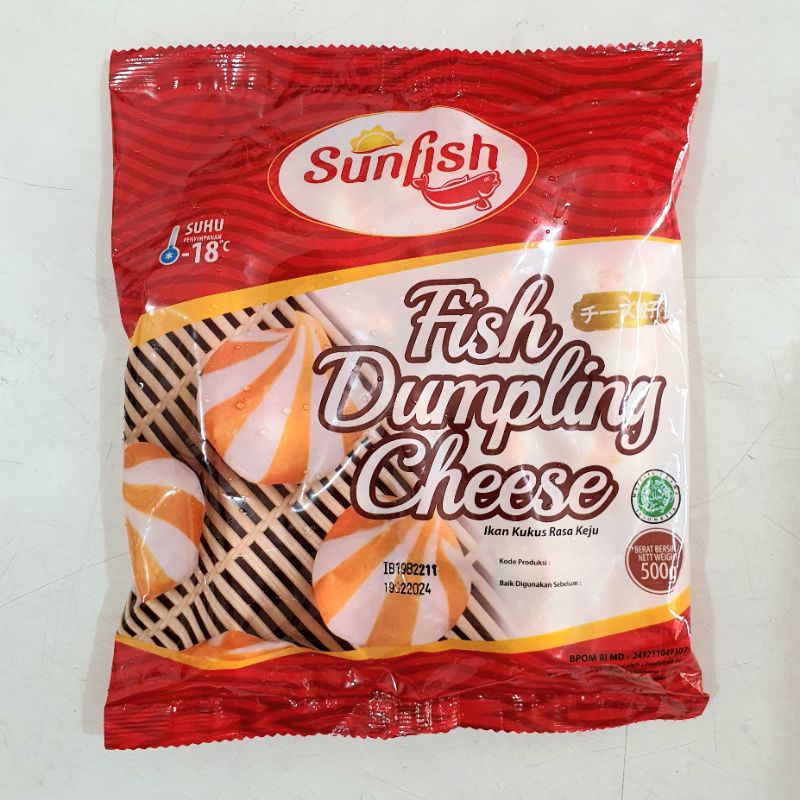 

Sunfish Dumpling Cheese Keju 500g