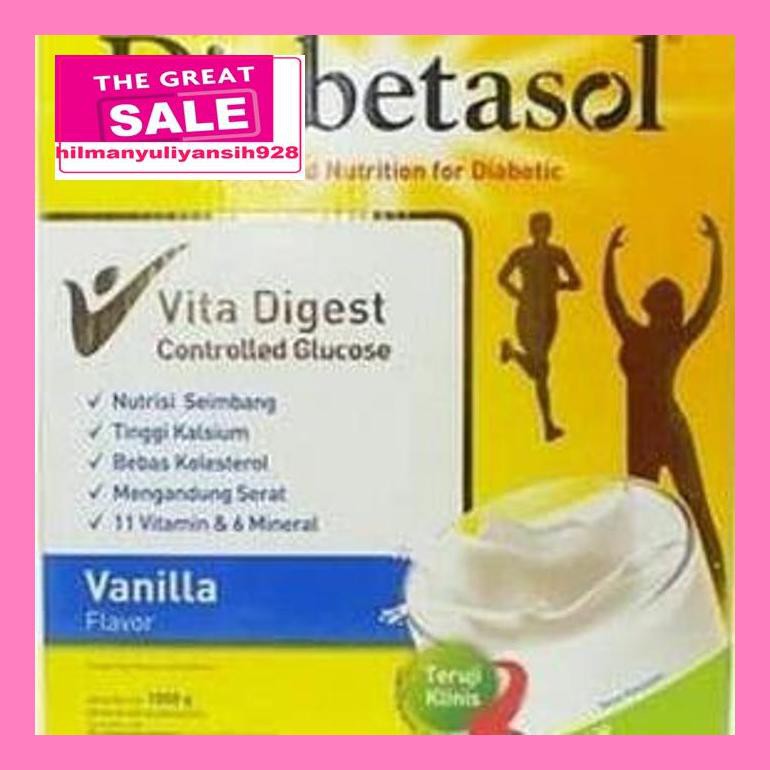 

02T4Dpsum Susu Diabetasol 1000 Gram - Vanilla S30Ytd50