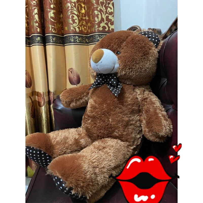 0boneka teddy bear beruang besar jumbo 1meter murah import