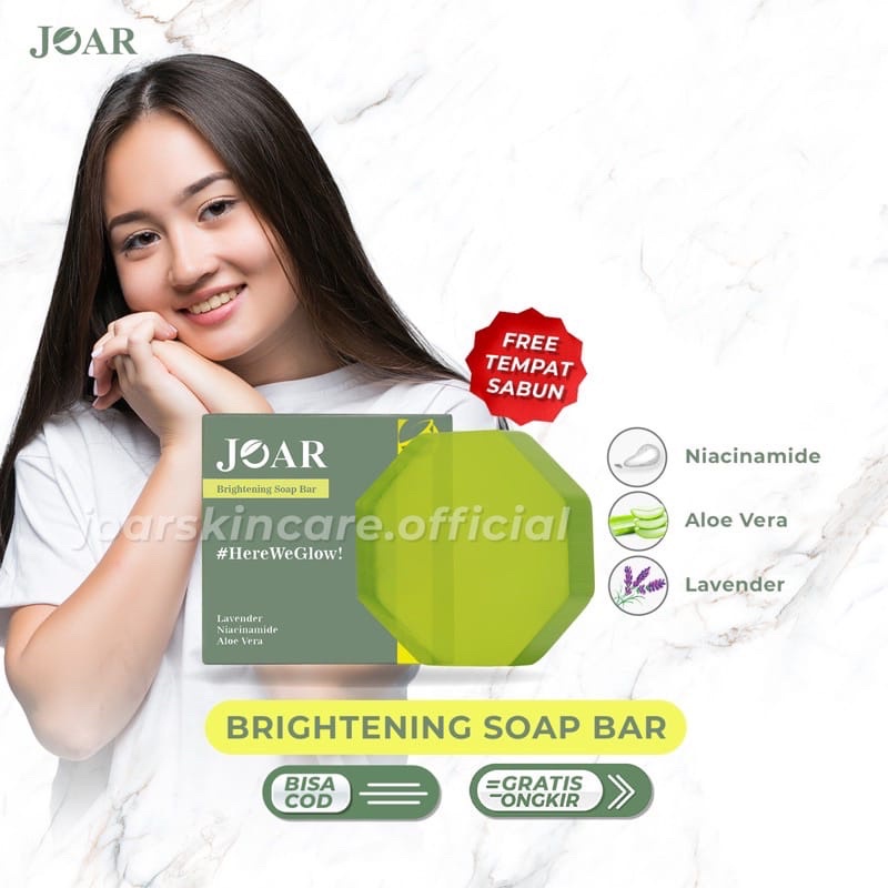 ( BISA COD ) TERLARIS SABUN JOAR SOAP BAR ORIGINAL SABUN WAJAH SOAP BAR  SKINCARE PEMUTIH WAJAH PEMU