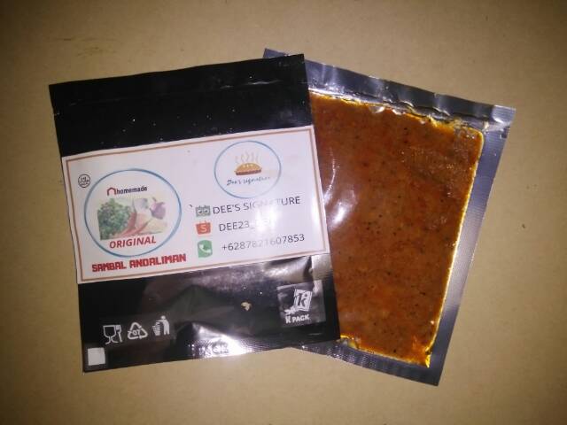

Sambal Andaliman kemasan Sachet 10gr