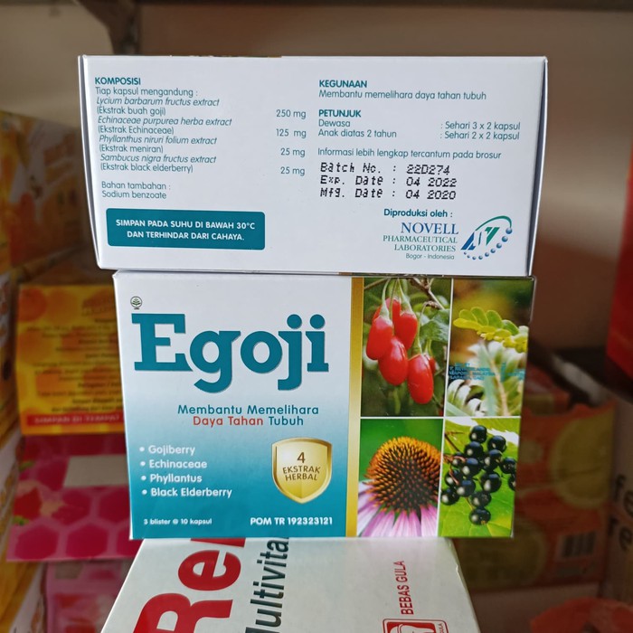 

Egoji Box 3 Blister @ 10 Kapsul Extrak Herbal