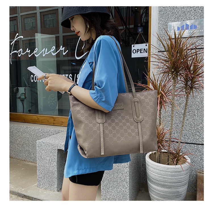 Totebag Wanita Kulit PU Shoulder Bag Korea Import Multifungsi Tas Kuliah Kerja Kekinian T277