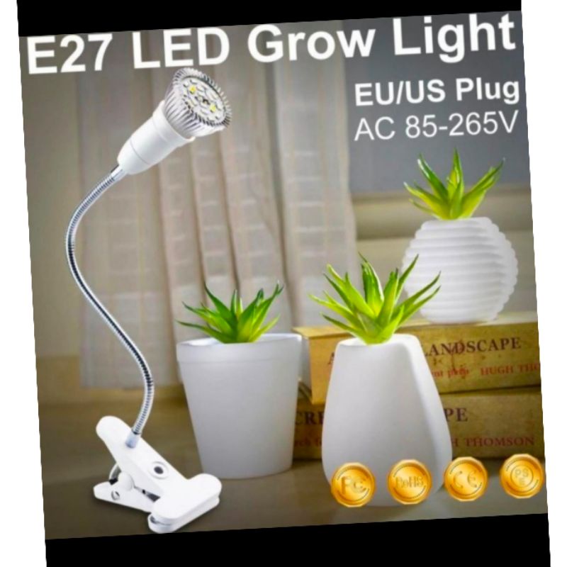 Lampu Grow Light Hidroponik Lampu  Pengganti Sinar Matahari Indoor