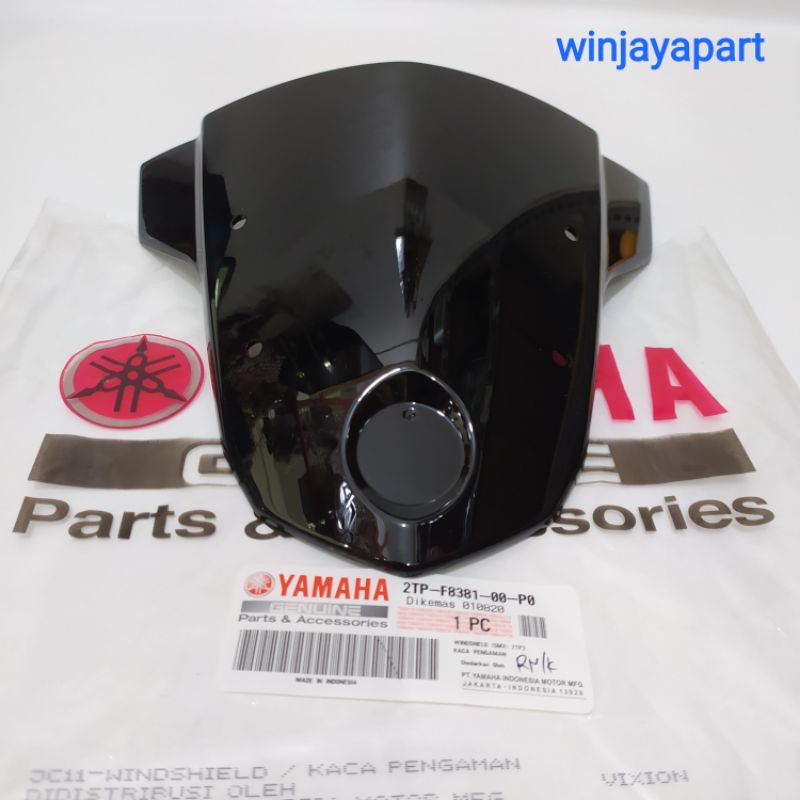 VISOR/WINDSHIELD VIXION NEW NVA 2016 2TP-F8381-00-P0 ORIGINAL YAMAHA GENUINE PARTS