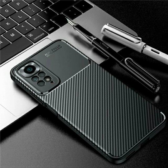 REDMI NOTE 11 / NOTE 11 PRO 4G 5G SOFTCASE FOCUS CARBON CASE KARBON ORIGINAL COVER SILICONE SOFT CASE - REDMI NOTE 11, BLUE