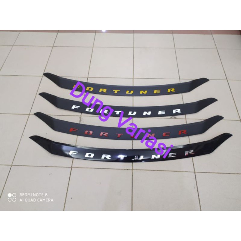 Hood molding all new Fortuner 2016 2020 2021 2022  VRZ embozz