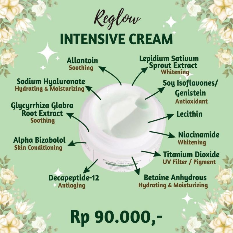 Intensive Cream Re Glow Skincare