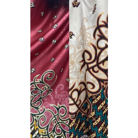 kain batik sutra sutera meteran